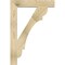 Ekena Millwork Olympic Block Rough Sawn Bracket, Douglas Fir, 4"W x 26"D x 38"H BKT04X26X38OLY05RDF - alternate 4